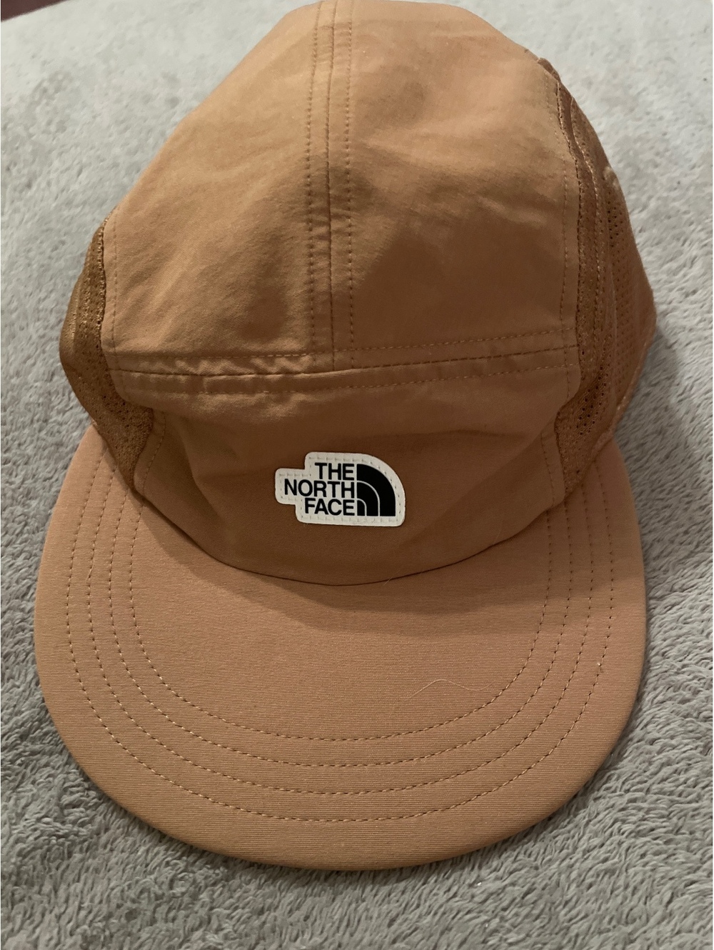 The North Face Tan Mesh Panel Adjustable Cap
